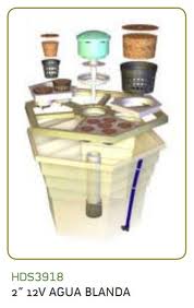 RAINFOREST 2 22 12V AGUA BLANDA - - GHE - HIDROPONIA