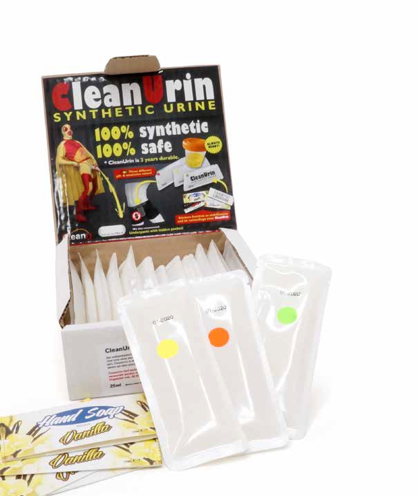 ORINA SINTETICA CLEAN URIN (20 x 25ML) - - OCULTACION - PARAFERNALIA