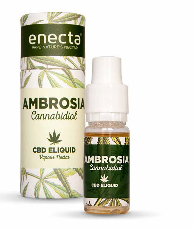 AMBROSIA 100 MG CBD E-LIQUID 10 ML (CANNABIS) - - PARAFARMACIA Y COSMETICA - PARAFERNALIA