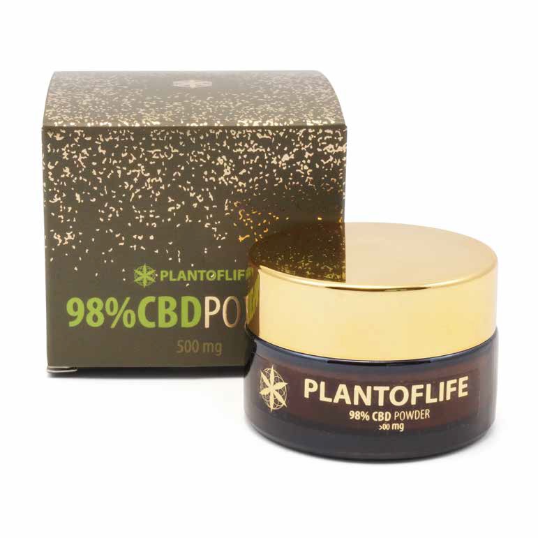 98% CBD POWDER PLANT OF LIFE (500MG) - - PARAFARMACIA Y COSMETICA - PARAFERNALIA