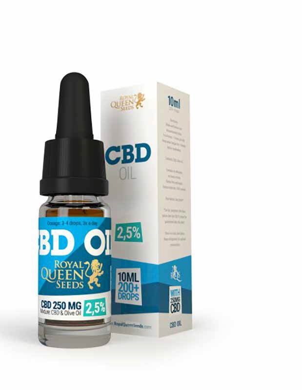 ACEITE CBD 2.5% (10ML) ROYAL QUEEN - - PARAFARMACIA Y COSMETICA - PARAFERNALIA
